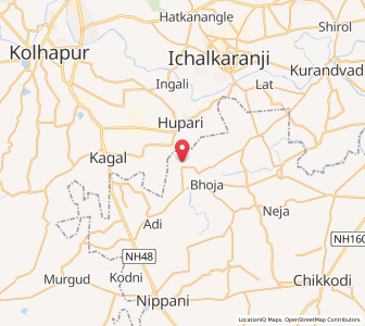Map of Mangur, Maharashtra