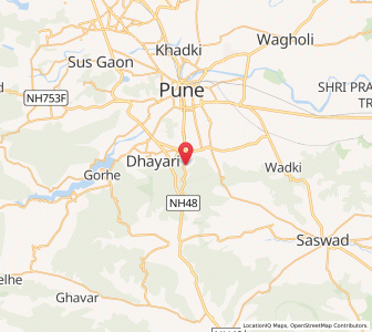 Map of Mangvadi, Maharashtra