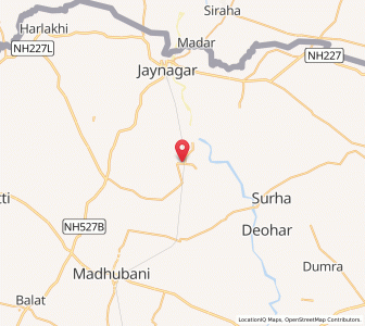 Map of Maniarwa, Bihar