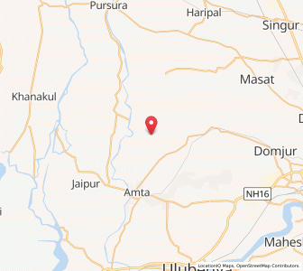 Map of Manikera, West Bengal