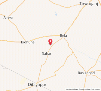 Map of Manjhpura, Uttar Pradesh