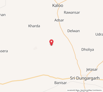 Map of Mankarasar, Rajasthan