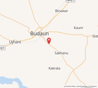 Map of Manpur Kanchaura, Uttar Pradesh