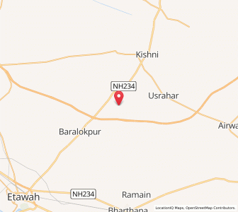 Map of Mansingh ka Nagla, Uttar Pradesh