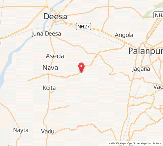 Map of Maranagadh, Rajasthan