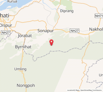 Map of Margang, Assam