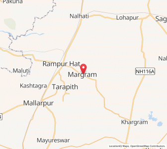 Map of Margram, Bihar