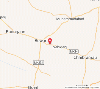 Map of Marhaiyan, Uttar Pradesh