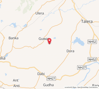 Map of Maripuriya, Rajasthan
