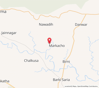 Map of Markacho, Jharkhand