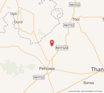 Map of Markanda Majra, Haryana