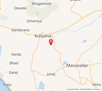 Map of Marmat, Gujarat