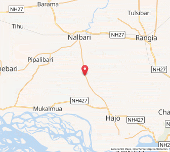 Map of Maroa, Assam