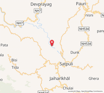 Map of Marora Walla, Uttarakhand