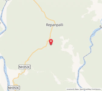 Map of Marpalli, Maharashtra