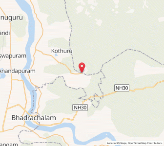Map of Marrayagudem, Andhra Pradesh