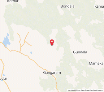 Map of Marrigudem, Andhra Pradesh