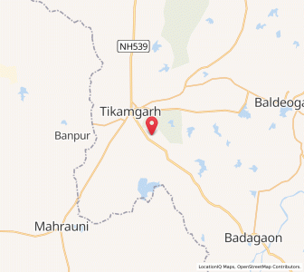Map of Marumar, Madhya Pradesh