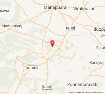 Map of Marungapuri, Tamil Nadu
