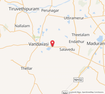 Map of Marutadu, Tamil Nadu