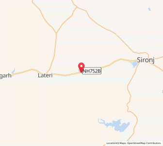 Map of Marwas, Madhya Pradesh