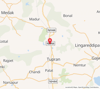 Map of Masaipet, Andhra Pradesh