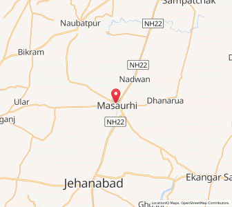 Map of Masaurhi Buzurg, Bihar