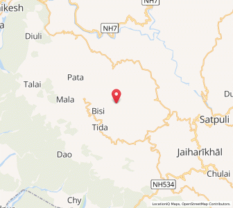 Map of Masogi, Uttarakhand