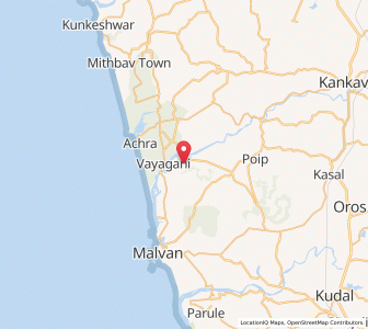Map of Masura, Maharashtra