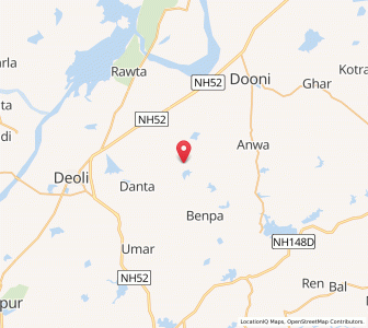 Map of Mataji ka Jhonpara, Rajasthan