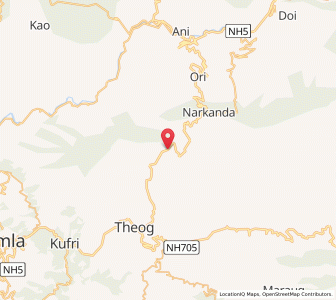 Map of Matiyana, Himachal Pradesh