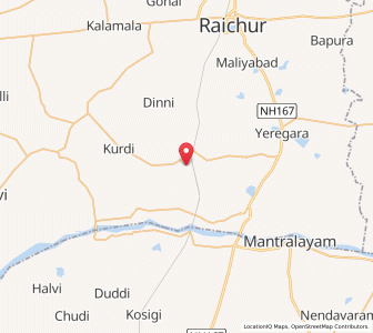 Map of Matmari, Karnataka