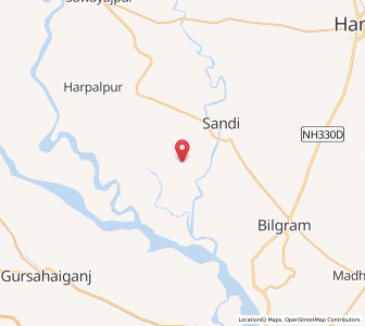 Map of Matni, Uttar Pradesh