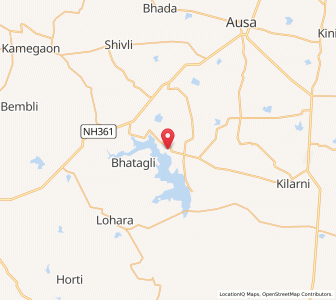 Map of Matola Buzurg, Maharashtra