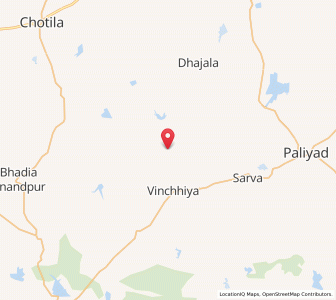 Map of Matra, Gujarat