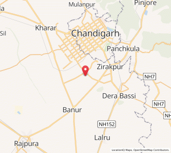 Map of Matran, Punjab