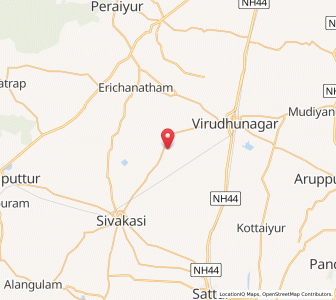 Map of Matticher, Mizoram
