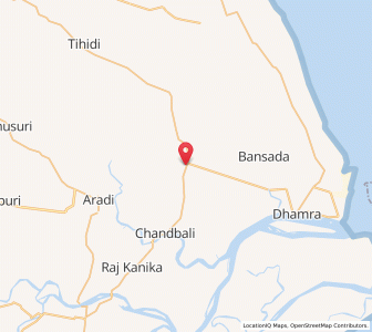 Map of Matto, Odisha