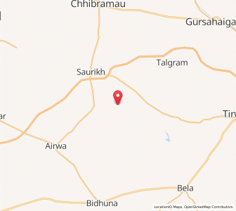 Map of Maudhamai, Uttar Pradesh