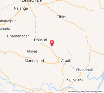 Map of Maudpur, Odisha
