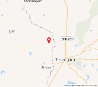 Map of Maugaon, Uttar Pradesh