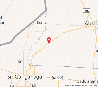 Map of Maujgarh, Punjab
