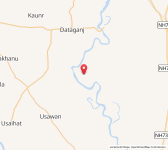 Map of Mauzampur, Uttar Pradesh