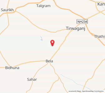 Map of Mawa Bilwari, Uttar Pradesh
