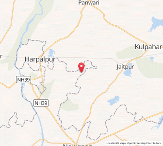 Map of Mawaiya, Madhya Pradesh