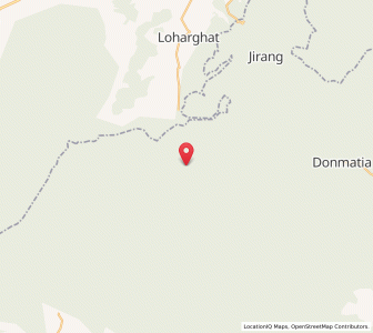 Map of Mawdem, Meghalaya