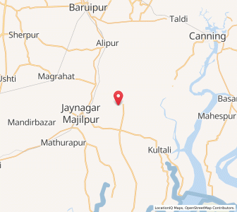 Map of Mayahaura, West Bengal