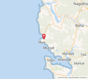 Map of Mazgaon, Maharashtra