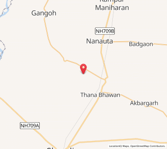 Map of Mazra Manakpur, Uttar Pradesh