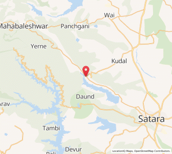 Map of Medha, Maharashtra